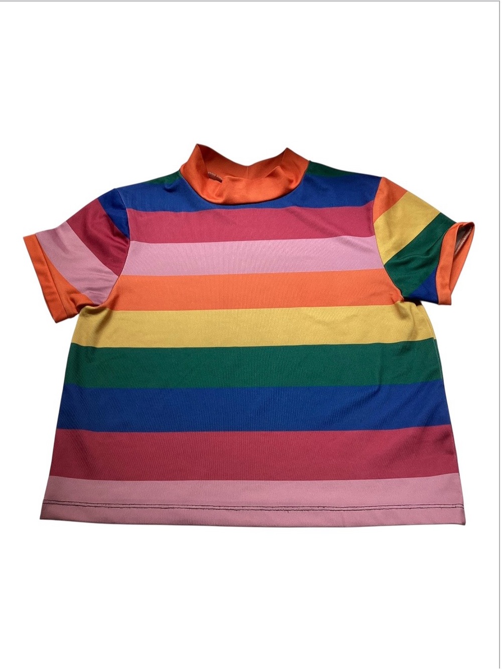 The Ragged Priest Rainbow Striped Top